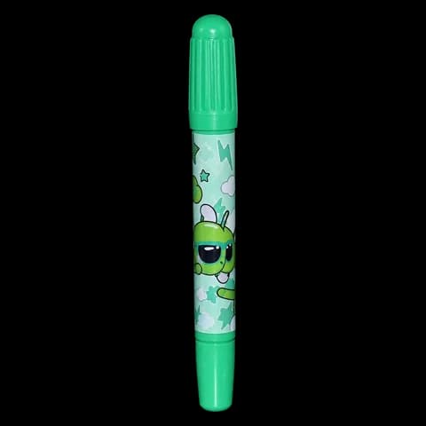 Mint-green marker, shown as a stationery example